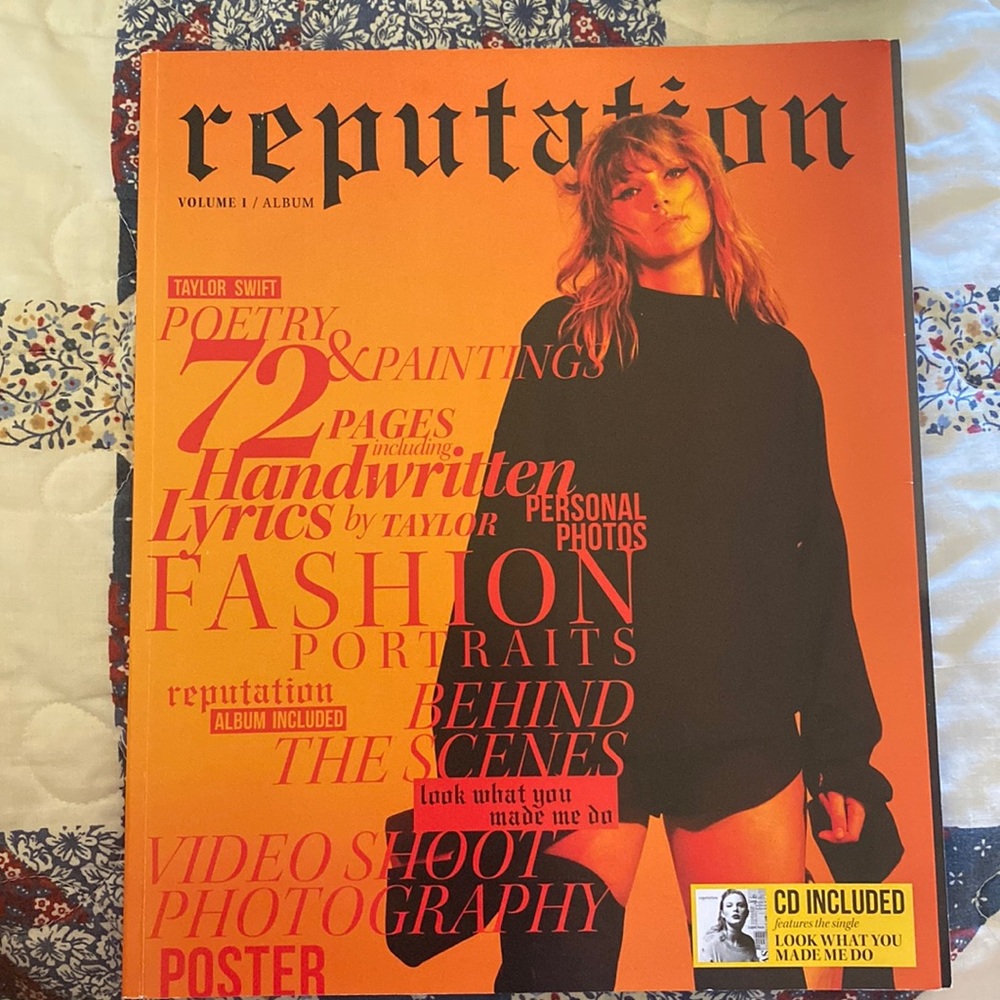 Taylor swift reputation magazines